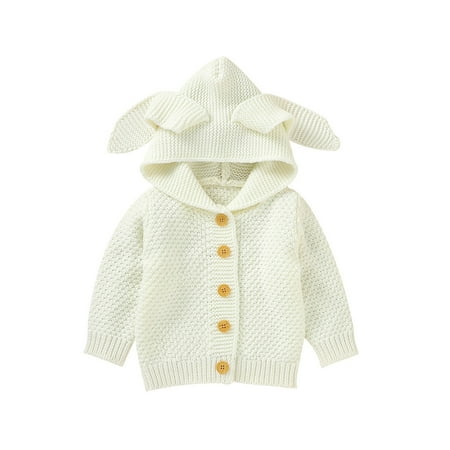 Verugu Toddler Baby Girls Boys Winter Coat Thicken Warm Jackets Baby Hooded Snow Outwear Coat Kids Winter Jacket Warm Coat Knit Outwear Hooded Sweater White 0-6 Months
Verugu Toddler Baby Girls Boys Winter Coat Thicken Warm Jackets Baby Hooded Snow Outwear Coat Kids Winter Jacket Warm Coat Knit Outwear Hooded Sweater White 0-6 Months