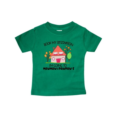 Inktastic Book my Reservation! I m Going To Mawmaw and Pawpaw s- House Gift Baby Boy or Baby Girl T-Shirt
Inktastic Book my Reservation! I m Going To Mawmaw and Pawpaw s- House Gift Baby Boy or Baby Girl T-Shirt