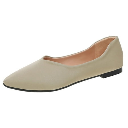 Womens Sandals Mouth Lazy Single Shallow Large Size Shoes