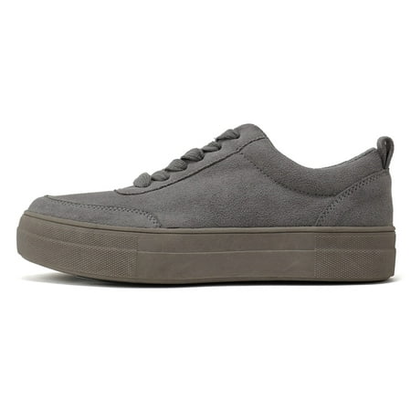 Soda Flat Women s Shoes Lace Up Loafers Casual Low Top Sneakers Slick-G Gray 9 
Soda Flat Women s Shoes Lace Up Loafers Casual Low Top Sneakers Slick-G Gray 9