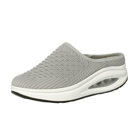 Wiueurtly Womens Shoes Solid Color Rocking Bottom Casual Shoes Hollow Breathable Fashion Flat Bottom Rocking Shoes Intentionally Blank Womens Shoes Youth Beach Shoes
Wiueurtly Womens Shoes Solid Color Rocking Bottom Casual Shoes Hollow Breathable Fashion Flat Bottom Rocking Shoes Intentionally Blank Womens Shoes Youth Beach Shoes