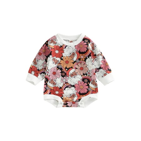 Bagilaanoe Newborn Baby Girl Boy Christmas Romper Sweatshirt Long Sleeve Bodysuit Flower Santa Claus Print Pullover 6M 12M 18M 24M Infant Casual Tee Tops
Bagilaanoe Newborn Baby Girl Boy Christmas Romper Sweatshirt Long Sleeve Bodysuit Flower Santa Claus Print Pullover 6M 12M 18M 24M Infant Casual Tee Tops