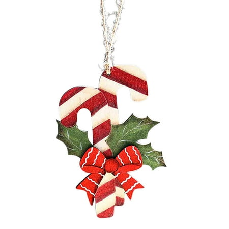 KUNyu Christmas Crutch Pendant with Lanyard Anti-fade Cartoon Irregular Shape Not Easy to Break Christmas Bell Pendant Craft for Party
KUNyu Christmas Crutch Pendant with Lanyard Anti-fade Cartoon Irregular Shape Not Easy to Break Christmas Bell Pendant Craft for Party