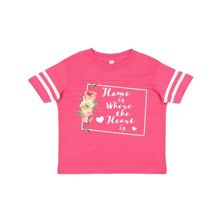Inktastic Colorado Home is Where the Heart is with Watercolor Floral Gift Toddler Boy or Toddler Girl T-Shirt
Inktastic Colorado Home is Where the Heart is with Watercolor Floral Gift Toddler Boy or Toddler Girl T-Shirt