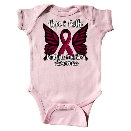 Inktastic Multiple Myeloma Cancer Awareness Hope & Faith with Butterfly Ribbon Gift Baby Boy or Baby Girl Bodysuit
Inktastic Multiple Myeloma Cancer Awareness Hope & Faith with Butterfly Ribbon Gift Baby Boy or Baby Girl Bodysuit