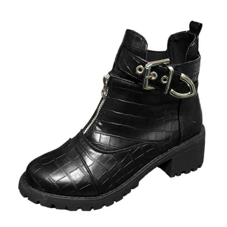 Boots Deals 2022 Juebong Women s Fashion Casual Vintage Leather Short Ankle Boots Square Heels Shoes
Boots Deals 2022 Juebong Women s Fashion Casual Vintage Leather Short Ankle Boots Square Heels Shoes