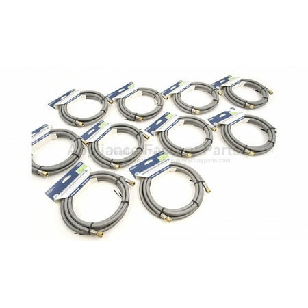 General Electric 8 BRAIDED PEX WATER LINE 10 pack PM08X1000810PACK
