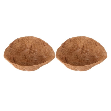 2 Pcs 30CM Half Ball Shape Coconut Flowerpot Liner Cushion Pot Mat Creative Coconut Plant Base Pad Flowerpots Bottom for Office Home Hotel Decorations
2 Pcs 30CM Half Ball Shape Coconut Flowerpot Liner Cushion Pot Mat Creative Coconut Plant Base Pad Flowerpots Bottom for Office Home Hotel Decorations