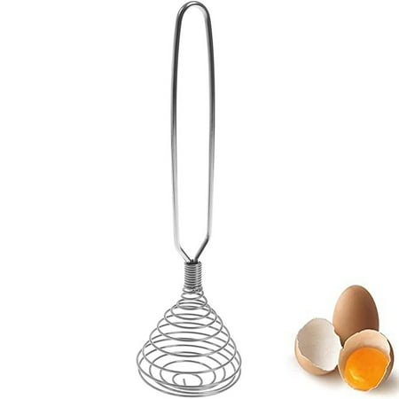 Stainless Steel Spring Beater Egg Beater Household Hand Beater Versatile Egg Beater Tool Kitchen Gadgets for Mixing Whisk and Stir
Stainless Steel Spring Beater Egg Beater Household Hand Beater Versatile Egg Beater Tool Kitchen Gadgets for Mixing Whisk and Stir