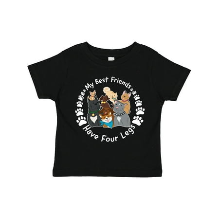 Inktastic My Best Friends Have 4 Legs with Cute Dog Family Gift Toddler Boy or Toddler Girl T-Shirt
Inktastic My Best Friends Have 4 Legs with Cute Dog Family Gift Toddler Boy or Toddler Girl T-Shirt