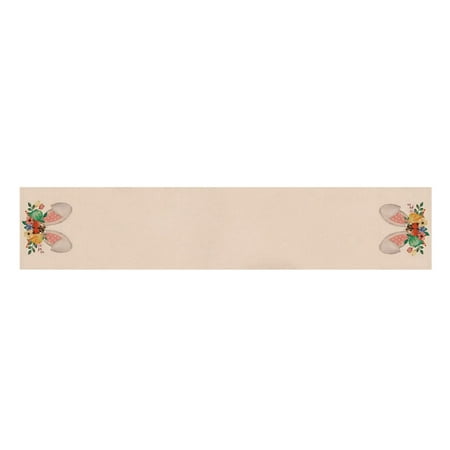 JPLZi Easter Table Flag Bunny Egg Pattern Table Decoration Waterproof Mat Fabric Printed Table Runner
JPLZi Easter Table Flag Bunny Egg Pattern Table Decoration Waterproof Mat Fabric Printed Table Runner