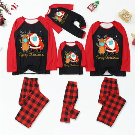 Women Mom Printed Blouse Tops+Pants Xmas Family Clothes Pajamas
Women Mom Printed Blouse Tops+Pants Xmas Family Clothes Pajamas