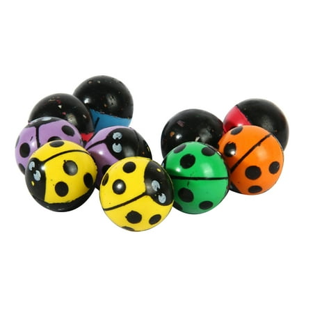 20 Pcs Funny Toy Balls Ladybug Bouncy Balls Child Elastic Balls for Baby Toddlers Playing (Random Color)
20 Pcs Funny Toy Balls Ladybug Bouncy Balls Child Elastic Balls for Baby Toddlers Playing (Random Color)