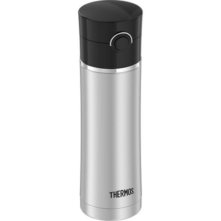 Thermos 16 oz. Sipp Vacuum Insulated Stainless Steel Water Bottle - Silver/Black 
Thermos 16 oz. Sipp Vacuum Insulated Stainless Steel Water Bottle - Silver/Black