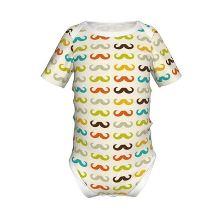 Junzan Colorful Mustache Print Short-Sleeve Baby Climbing Clothes Bodysuits for Infant One-Piece for Baby Boys & Girls Baby Clothes Baby Romper with Snap Closure-2 Years
Junzan Colorful Mustache Print Short-Sleeve Baby Climbing Clothes Bodysuits for Infant One-Piece for Baby Boys & Girls Baby Clothes Baby Romper with Snap Closure-2 Years