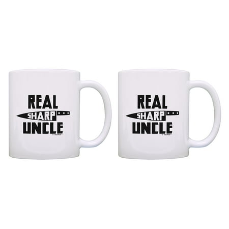 ThisWear Mug for Best Uncle Real Sharp Uncle Knife Pun 2 Pack 11oz Coffee Mug Set Uncle
ThisWear Mug for Best Uncle Real Sharp Uncle Knife Pun 2 Pack 11oz Coffee Mug Set Uncle