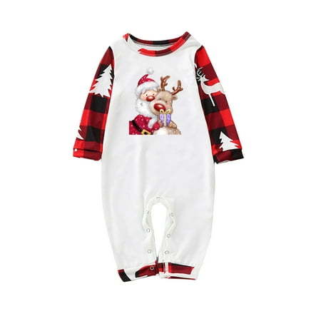 REORIAFEE Xmas Pjs Sleepwear for Adults Kids Christmas Pajamas Set For Family Long Sleeve Christmas Print Sleepsuits Red Plaid Top And Long Pants Sleepwear Set Toddler 9 Months
REORIAFEE Xmas Pjs Sleepwear for Adults Kids Christmas Pajamas Set For Family Long Sleeve Christmas Print Sleepsuits Red Plaid Top And Long Pants Sleepwear Set Toddler 9 Months