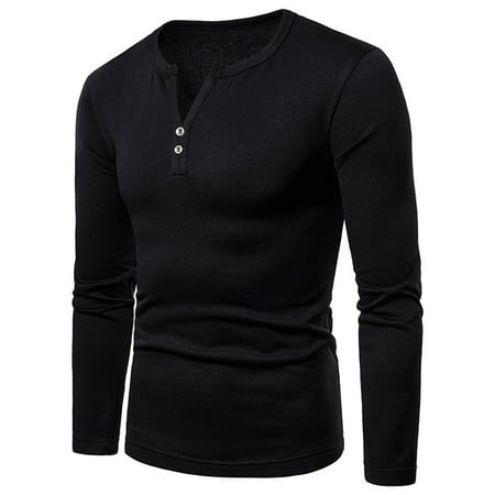 Mens Shirts Autumn And Winter Multi Button V Neck Solid Color Design Casual Long Sleeve Pajamas
Mens Shirts Autumn And Winter Multi Button V Neck Solid Color Design Casual Long Sleeve Pajamas