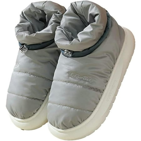 CoCopeaunt Women Men Cozy Warm Fluffy Lining House Shoes Waterproof Anti-skip Shiny Down Cotoon Slippers Outdoor Indoor
CoCopeaunt Women Men Cozy Warm Fluffy Lining House Shoes Waterproof Anti-skip Shiny Down Cotoon Slippers Outdoor Indoor