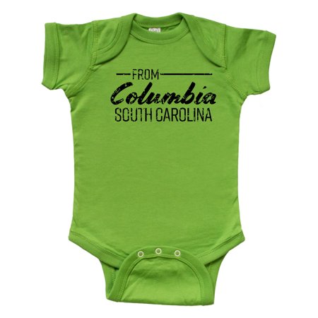 Inktastic From Columbia South Carolina in Black Distressed Text Gift Baby Boy or Baby Girl Bodysuit
Inktastic From Columbia South Carolina in Black Distressed Text Gift Baby Boy or Baby Girl Bodysuit