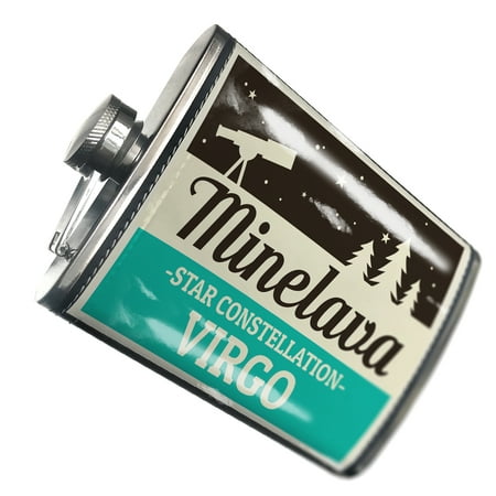 NEONBLOND Flask Star Constellation Name Virgo - Minelava