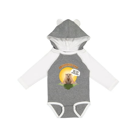 Inktastic Groundhog Day See My Shadow Gift Baby Boy or Baby Girl Long Sleeve Bodysuit
Inktastic Groundhog Day See My Shadow Gift Baby Boy or Baby Girl Long Sleeve Bodysuit