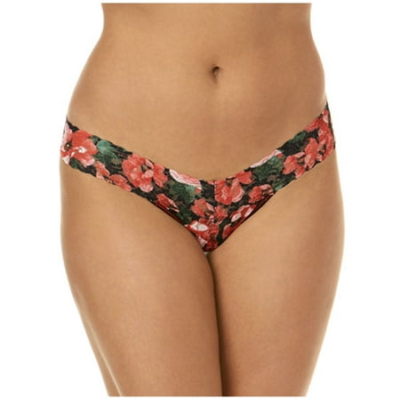 Hanky Panky Low Rise Thong (Prints) Poppies