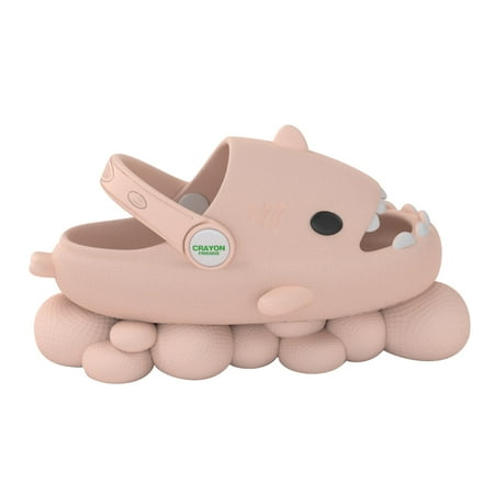 LSFYSZD Kids Summer Beach Slippers Cartoon Shark Shaped Soft Sandals with Thick Nonslip Soles for Girls Boys 4 Colors
LSFYSZD Kids Summer Beach Slippers Cartoon Shark Shaped Soft Sandals with Thick Nonslip Soles for Girls Boys 4 Colors