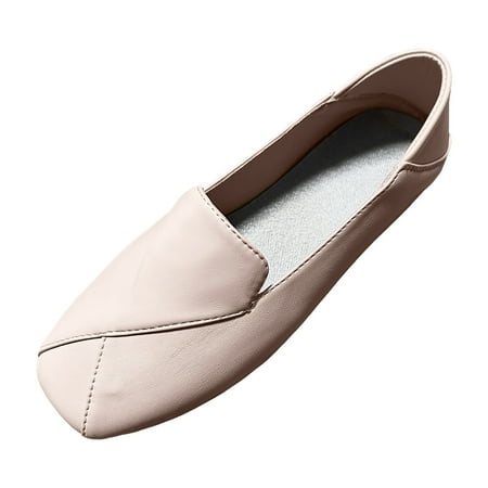SEMIMAY Leisure Women s Four Seasons Solid Color Non Slip Flat Square Toe Breathable Slip On Lazy Shoes
SEMIMAY Leisure Women s Four Seasons Solid Color Non Slip Flat Square Toe Breathable Slip On Lazy Shoes