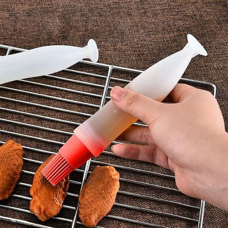 Mishuowoti Portable Silicone Suction Table Oil Bottle Brush Function Baking BBQ Oil Brush Kitchen Tools
Mishuowoti Portable Silicone Suction Table Oil Bottle Brush Function Baking BBQ Oil Brush Kitchen Tools