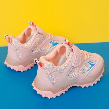 Cathalem Dress Shoes for Toddlers Spring Autumn Non Slip Soft Sole Baby Toddler LED Flashing Lights Shoes Girls Lace up Shoes Pink 3 Years
Cathalem Dress Shoes for Toddlers Spring Autumn Non Slip Soft Sole Baby Toddler LED Flashing Lights Shoes Girls Lace up Shoes Pink 3 Years