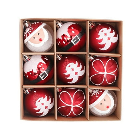 ZPAQI 9pcs 6cm Plastic Ball Christmas Ornament Xmas Tree Hanging Pendant Desktop Decor
ZPAQI 9pcs 6cm Plastic Ball Christmas Ornament Xmas Tree Hanging Pendant Desktop Decor