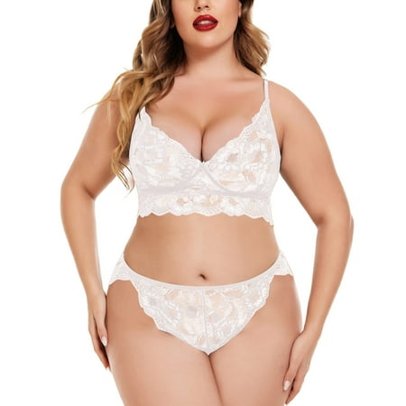 Cathalem Lingerie for Women Halter Women Plus Size Lingerie Lace Bodysuit Exotic Teddy Lingerie Strappy Women Pajamas Underwear White Large
Cathalem Lingerie for Women Halter Women Plus Size Lingerie Lace Bodysuit Exotic Teddy Lingerie Strappy Women Pajamas Underwear White Large