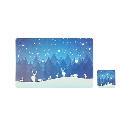 EUHDSSDE Merry Christmas Placemats And 6 Cup Mats Set PVC Non Slip Heat Waterproof Washable Christmas Placemats For Kitchen Table Home Holiday Decor
EUHDSSDE Merry Christmas Placemats And 6 Cup Mats Set PVC Non Slip Heat Waterproof Washable Christmas Placemats For Kitchen Table Home Holiday Decor