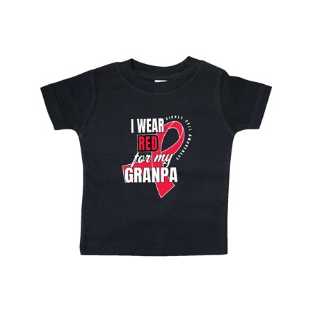 Inktastic Sickle Cell Awareness I Wear Red For My Granpa Gift Baby Boy or Baby Girl T-Shirt
Inktastic Sickle Cell Awareness I Wear Red For My Granpa Gift Baby Boy or Baby Girl T-Shirt