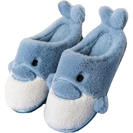 CoCopeaunt Women s Slippers Cartoon Slippers Winter Slippers Animal Slippers Warm Slippers Fish Slippers Home Slippers Cute Slippers Men Slippers