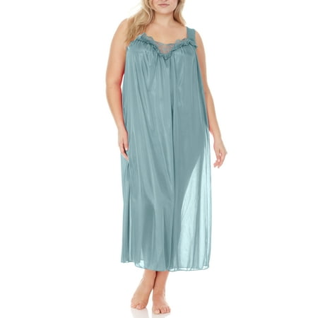 EZI Nightgowns for Women - Soft & Breathable Satin Night Gowns for Adult Women - Medium to Plus Size Womens Sleep Shirts - Long Mid-Length Nightgown
EZI Nightgowns for Women - Soft & Breathable Satin Night Gowns for Adult Women - Medium to Plus Size Womens Sleep Shirts - Long Mid-Length Nightgown