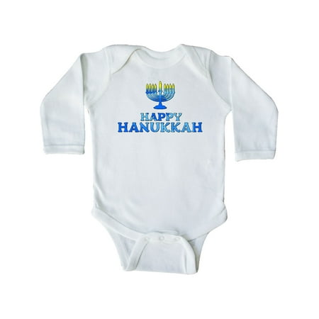 Inktastic Happy Hanukkah with menorah Gift Baby Boy or Baby Girl Long Sleeve Bodysuit
Inktastic Happy Hanukkah with menorah Gift Baby Boy or Baby Girl Long Sleeve Bodysuit