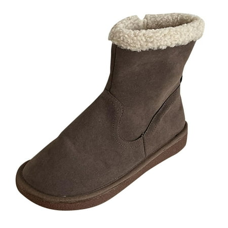 GNEIKDEING Winter Snow Boots Side Zipper Plush Round Toe Short Boots Warm Cotton Boots For Women Gift on Clearance
GNEIKDEING Winter Snow Boots Side Zipper Plush Round Toe Short Boots Warm Cotton Boots For Women Gift on Clearance