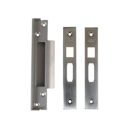 UNION - StrongBOLT 2200 Mortice Sashlock Rebate Kit 13mm Satin Chrome Box