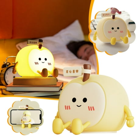 JGJJUGN Silica Gel Night Light with Rechargeable Battery Touch-Sensitive Dimmer and Phone Stand for Versatile Use
JGJJUGN Silica Gel Night Light with Rechargeable Battery Touch-Sensitive Dimmer and Phone Stand for Versatile Use
