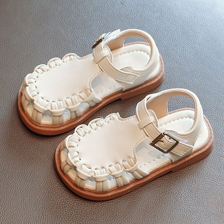 PEASKJP Girl s Soft Bottom Open Toe Gladiator Sandals Dress Sandals for Little Big Kids Beige 23
PEASKJP Girl s Soft Bottom Open Toe Gladiator Sandals Dress Sandals for Little Big Kids Beige 23