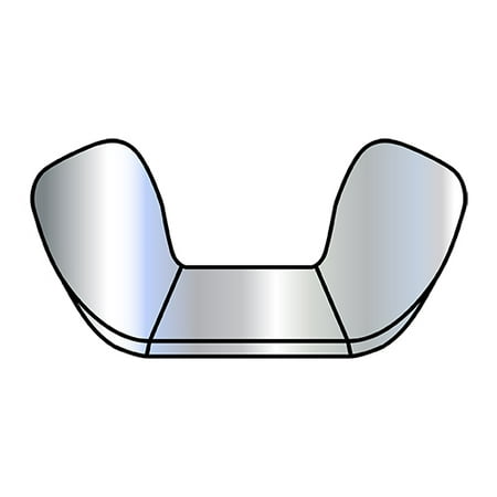 M6-1.0 Metric Cold Forged Wing Nut Zinc (Pack Qty 2 000) BC-M6NWC