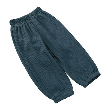 YDOJG Pants for Boys Girls Pants Spring Summer Loose Trousers Solid Color Fashion Navy 3-4 Years
YDOJG Pants for Boys Girls Pants Spring Summer Loose Trousers Solid Color Fashion Navy 3-4 Years