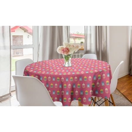 Ethnic Round Tablecloth Continuous Pattern of Cartoon Style Lambs Circle Table Cloth Cover for Dining Room Kitchen Decor 60 Pink Multicolor by Ambesonne
Ethnic Round Tablecloth Continuous Pattern of Cartoon Style Lambs Circle Table Cloth Cover for Dining Room Kitchen Decor 60 Pink Multicolor by Ambesonne