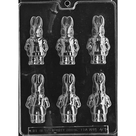 Candyland Crafts BOY-GIRL BUNNIES Chocolate Candy Soap Mold Combo | Food Safe Plastic Durable and Reusable Chocolate Making Mold - E401 - (1 Pack)
Candyland Crafts BOY-GIRL BUNNIES Chocolate Candy Soap Mold Combo | Food Safe Plastic Durable and Reusable Chocolate Making Mold - E401 - (1 Pack)