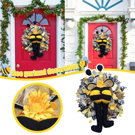 Simulation Leaf Bee SunflowerWreath Artificial Garland Hanging Pendants Wedding
Simulation Leaf Bee SunflowerWreath Artificial Garland Hanging Pendants Wedding