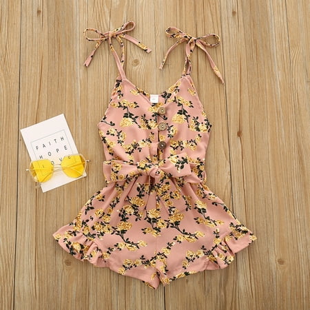 RPVATI Baby Girls Button Floral Printed Rompers Bowknot Summer Linen Outfits Infant Sleeveless Jumpsuit 6M-4T
RPVATI Baby Girls Button Floral Printed Rompers Bowknot Summer Linen Outfits Infant Sleeveless Jumpsuit 6M-4T