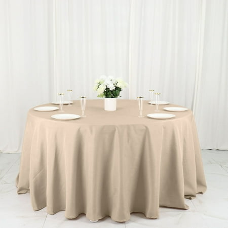 Efavormart 132 Wholesale Round Tablecloth Polyester Round Table Linens For Wedding Party Banquet Restaurant - Nude
Efavormart 132 Wholesale Round Tablecloth Polyester Round Table Linens For Wedding Party Banquet Restaurant - Nude