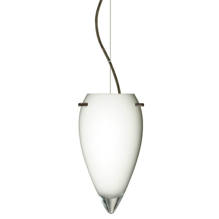 Besa Lighting 1Kx-412506-Led Juli 1 Light Led Cable-Hung Pendant - Bronze